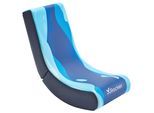 Gamingsessel Video Rocker ca. 41x65x85 cm Blau
