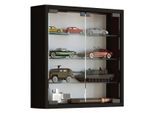Hängevitrine Mandosa S ca.40x40x10cm Schwarz