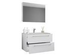 Badezimmer Badinos 3-tlg. Weiß