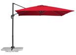 Ampelschirm Rhodos Junior ca.338x239x270cm Rot