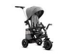 Kinderkraft , Grau , Metall, Kunststoff, Textil , 34x107x122 cm , UV 50+ , Rückenlehne, abnehmbare Stützräder, Becherhalter, Fußstützen, höhenverstellbare Schubstange , Freizeit, Fahrräder & Zubehör, Kinderfahrräder
