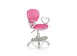 Jugenddrehstuhl Colour ca. 53x83-95x51 cm Pink/Grau