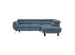Ecksofa Raven Royalblau