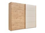 Schwebetürenschrank Quadra in Eiche Artisan