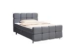 Boxbett Mona Anthrazit ca. 140x200cm