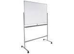 Whiteboard Multiboard Silberfarben/Weiß
