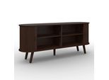 Sideboard Ennio Walnussfarben Echtholz/MDF