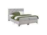 Boxbett Wind Hellgrau ca. 160x200cm