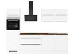 Küchenblock IBZ ohne Geräte ca. 280 cm Weiß