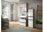 Badezimmer-Set BLAKE 3-teilig, Weiß Hochglanz