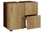 Waschbeckenunterschrank Flandu ca. 61 cm Honigeiche