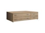 Möbelix , Sonoma Eiche , Holzwerkstoff , 4 Schublade(n) Schubladen , 121x33x51 cm ,