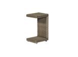 Gartenbeistelltisch Andalusia ca. 33x64x42 cm Grau