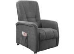 Relaxsessel Harry Dunkelgrau Nylon/Struktur