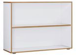 Aktenregal Salia B100 Honigeiche/Weiß ca.100x74x33cm
