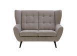 2-Sitzer-Sofa Helsinki in Grau/Dunkelgrau