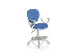 Jugenddrehstuhl Colour ca. 53x83-93x51 cm Blau/Grau