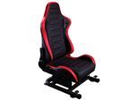 Gamingsessel XR Racing ca. 63x53x83cm Rot/Schwarz
