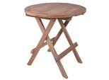 Gartenbeistelltisch Luang Teak klappbar