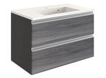 Waschtischkombi in Grau 'Arezzo'