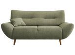 2-Sitzer-Sofa Drago Grün Chenille