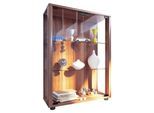 Vitrine Sintalo ca. 60x80 cm Nussbaum