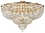 Kronleuchter Palace Goldfarben max. 60 Watt