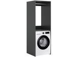 Waschmaschinenschrank Free Anthrazit