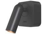 Wandleuchte Mirax Schwarz max. 3 Watt Wandlampe