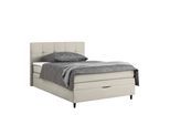 Boxspringbett Miami in Taupe ca. 140x200cm