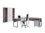 Büro Office Edition Set 3 Sonoma Eiche/Weiß