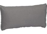 Loungekissen ca. 80x40 cm Hellgrau