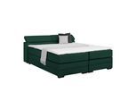 Boxspringbett Sevilla Dunkelgrün ca. 180x200cm
