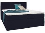 Boxspringbett Simon in Schwarz ca. 160x200cm