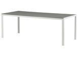 Gartentisch Break ca. 205x90x75 cm Grau/Weiß