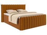 Boxspringbett Lina Rostfarben ca. 160x200cm