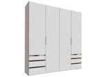 Drehtürenschrank Level 36A ca. 200x216x58 cm Alpinweiß