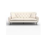 Sofa Liliana Creme Webstoff