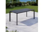 Gartentisch Cancun Anthrazit Aluminium