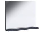 Wandspiegel Landos ca. 50 cm Anthrazit/Weiß