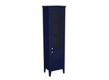 VitrA Valarte Hochschrank 65797 53,5x39,5x196,5cm, rechts, bodenstehend, Korpus stahlblau, lackiert