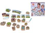 Spiel EICHHORN "mit Bauernhof-Motiven", bunt, Spiele, Kinder, Holz, Pappe, Spiel