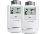 HOMEMATIC IP Heizkörperthermostat "Heizkörperthermostat 2er Set", weiß, 2, Heizkörperthermostate, Heizkörperthermostat