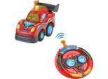 RC-Auto VTECH "Tut Tut Baby Flitzer - RC Rennflitzer", bunt, Fernlenkfahrzeuge, KinderB:12,5cm H:6,8cm T:15,5cm, Kunststoff, RC-Auto, mit Licht und Sound, B:12,5cm H:6,8cm T:15,5cm