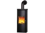 Kaminofen HARK "»Keno ECOplus, Meteor-schwarz«", schwarz (graphit), Kaminöfen, Kaminofen