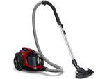 PHILIPS Bodenstaubsauger "FC9729/09 PowerPro Expert", rot (monzarot), B:29,2cm H:29,2cm T:50,5cm, Bodenstaubsauger, Allergy H13-Filter, mit 2 l Fassungsvermögen und TriActive-Düse, Bodenstaubsauger