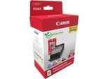 CANON Tintenpatrone "CLI-581XL BK/C/M/Y Tinte mit hoher Reichweite + Fotopapier Value Pack", bunt (schwarz, cyan, magenta, gelb), Tintenpatronen, Tintenpatrone
