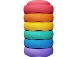 Balancetrainer STAPELSTEIN "Rainbow basic", bunt, Balancetrainer, Kinder, Polypropylen, Balancetrainer, 6 Stk.