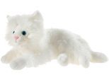 Kuscheltier HEUNEC "Misanimo, Schmusekatze, weiß", weiß, Plüschfiguren, KinderL:30cm, Polyester, Kuscheltier, L:30cm