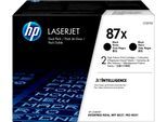 HP Tonerkartusche "HP original Toner 87 Größe A+X schwarz/black", schwarz (schwarz 3), Tonerpatronen, Tonerkartusche